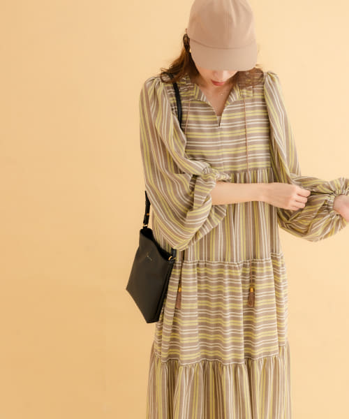 iNtimite　Tassel Tiered One-piece