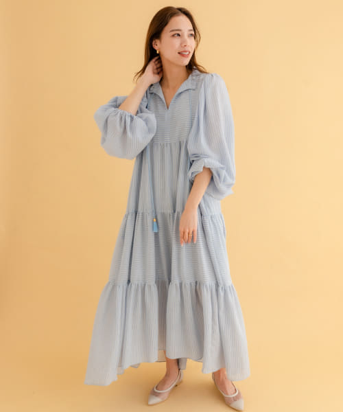 iNtimite　Tassel Tiered One-piece