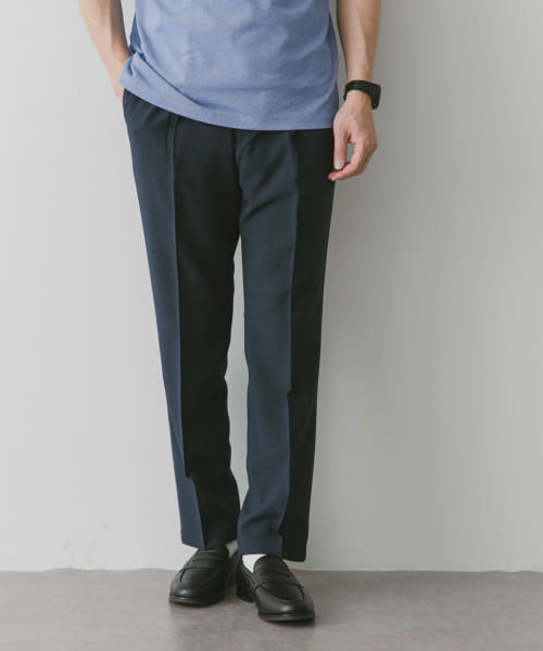 『イージーケア』LIFE STYLE TAILOR　2WAYストレッチトロピカルパンツ