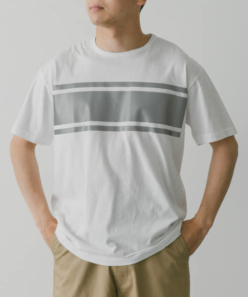 SASSAFRAS　Night Flash Border T-shirts1/2