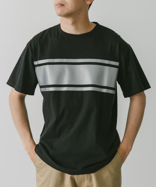SASSAFRAS　Night Flash Border T-shirts1/2