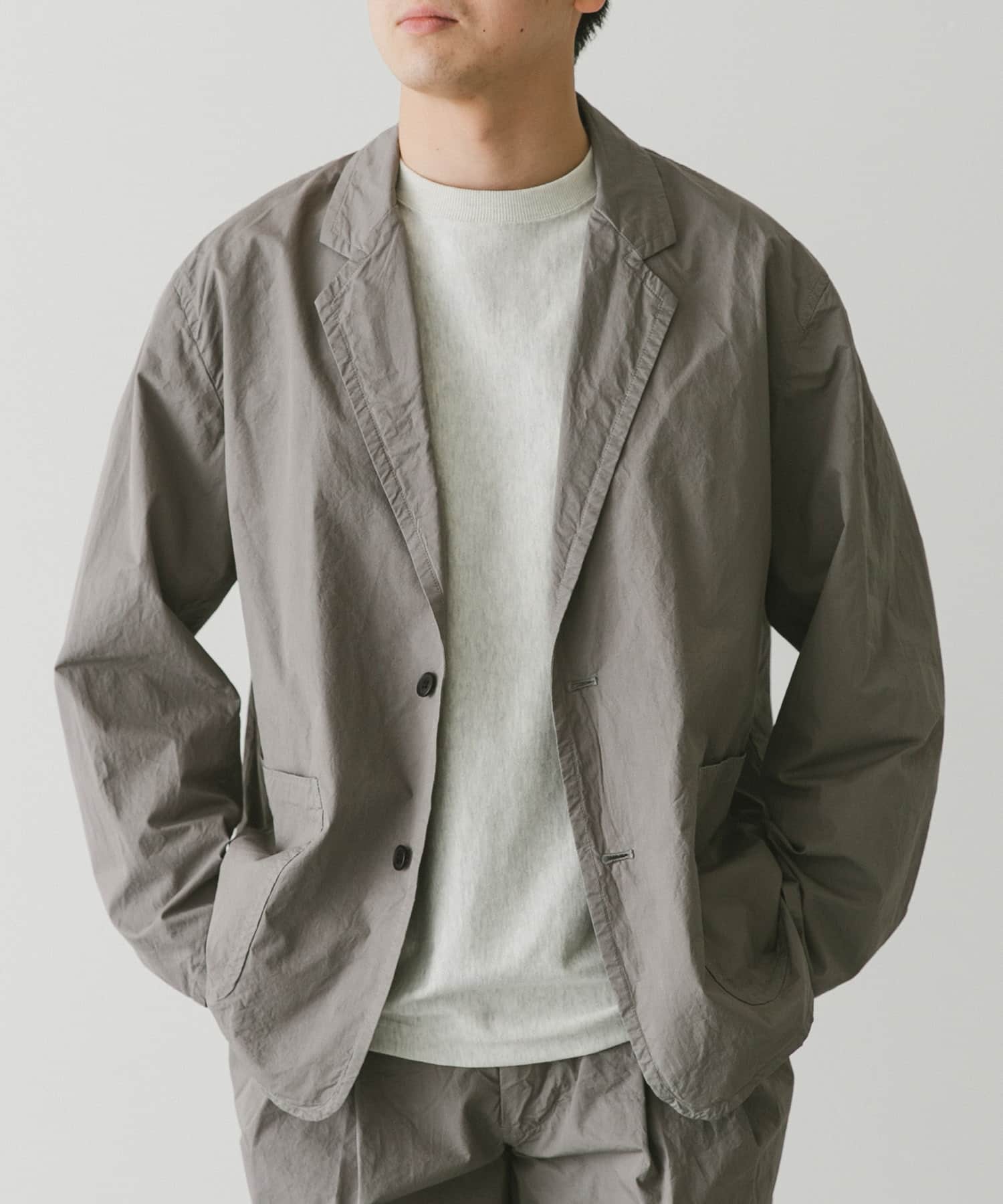 STILL BY HAND コットンテーラードジャケット[JK01231-DM34]｜URBAN