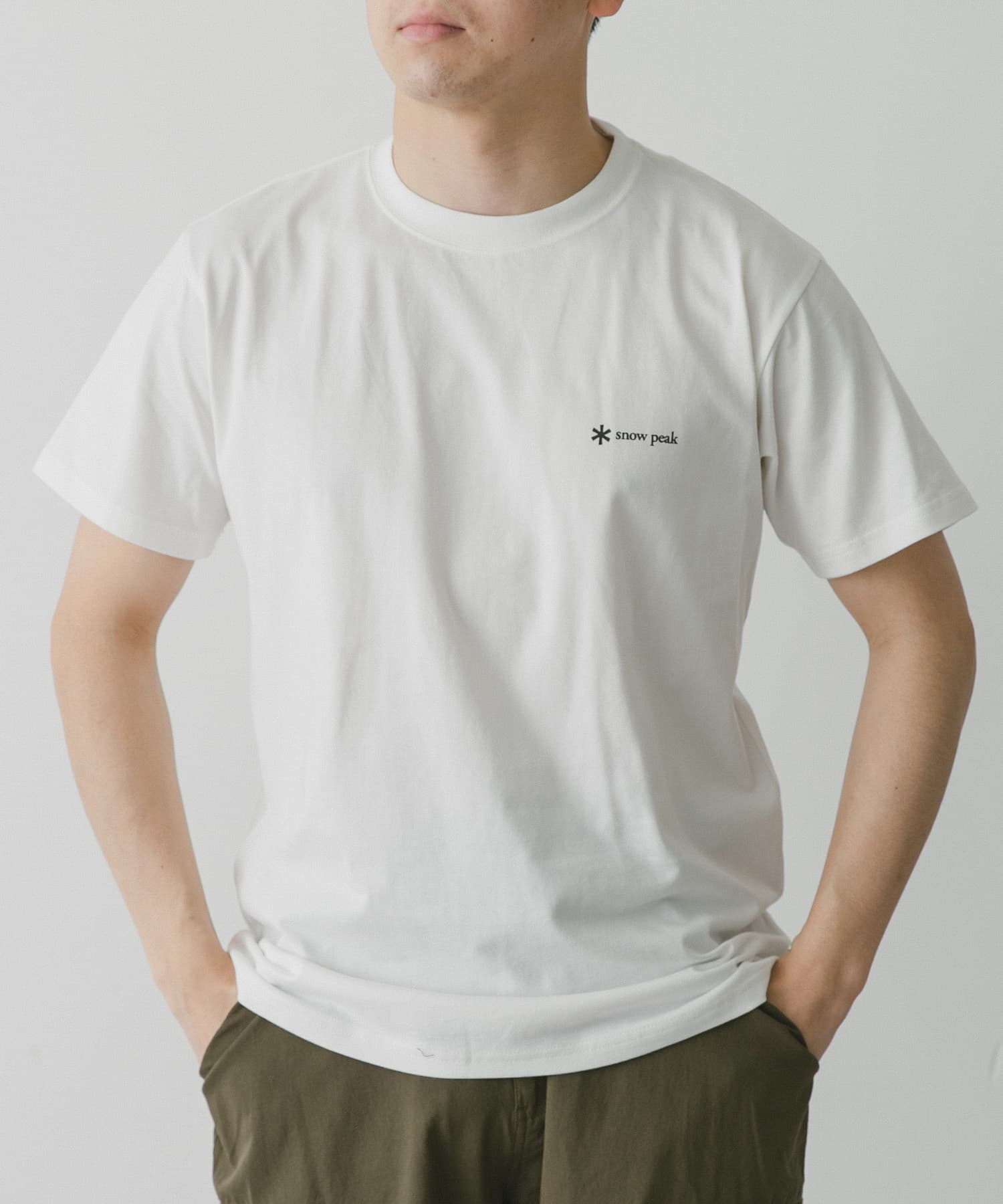 snow peak apparel SP Logo T-shirts[TS-23SU001-DM35]｜URBAN