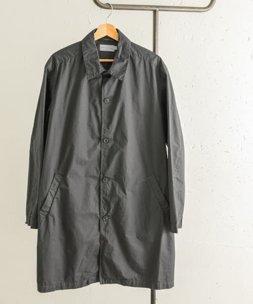 MANUAL ALPHABET　OVERDYED TWILL SHIRTS COAT
