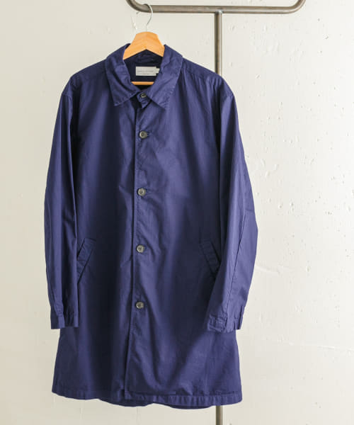 MANUAL ALPHABET　OVERDYED TWILL SHIRTS COAT