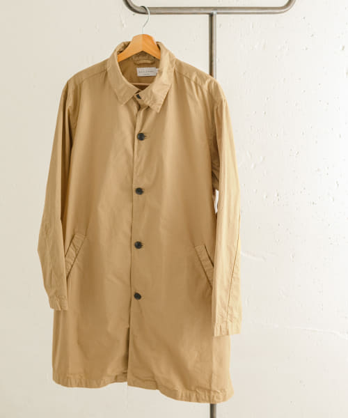 MANUAL ALPHABET　OVERDYED TWILL SHIRTS COAT