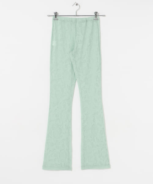 TEAK　Jacquard jersey leggings