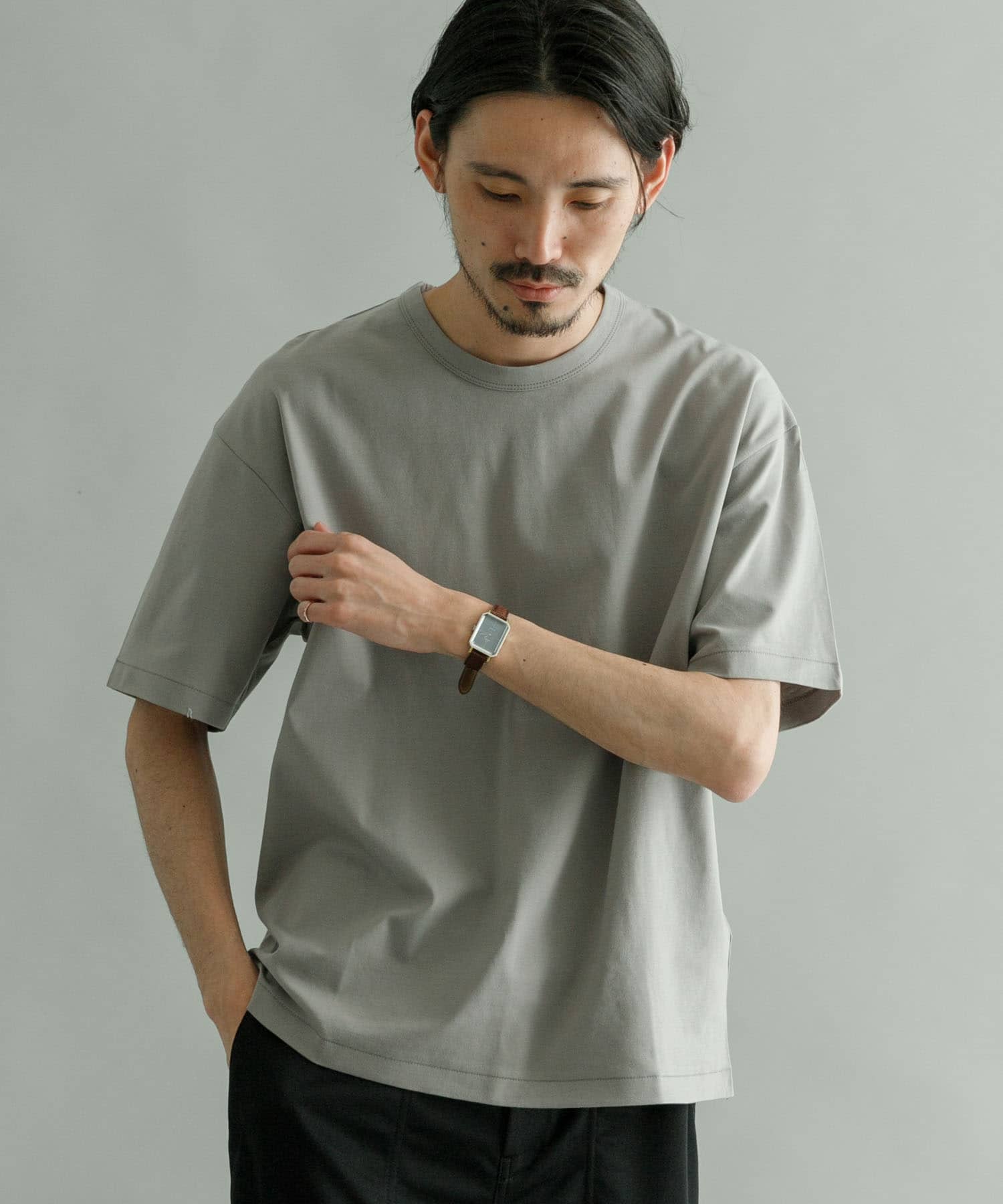 Sサイズ/XLサイズありシルケットポンチTシャツ[URM｜URBAN