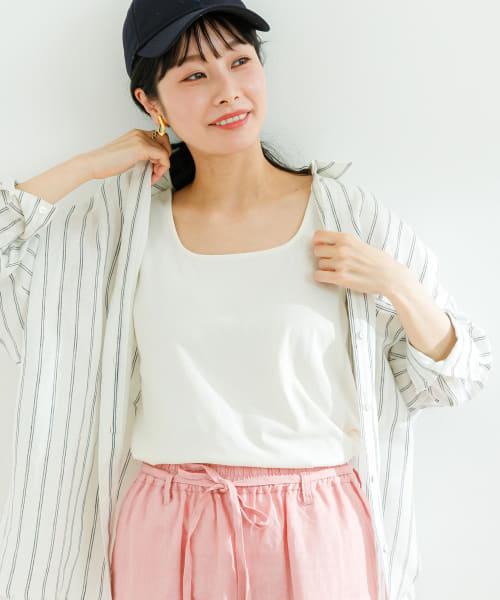 [URBAN RESEARCH][スクエアネックタンクトップ]
