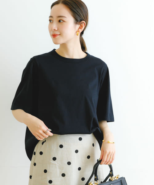シルケット天竺オーバーTシャツ