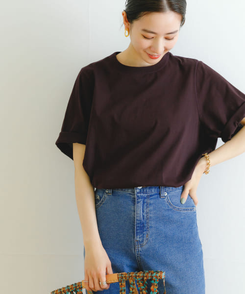 シルケット天竺オーバーTシャツ