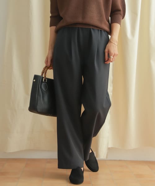 イージーケアストレートパンツ