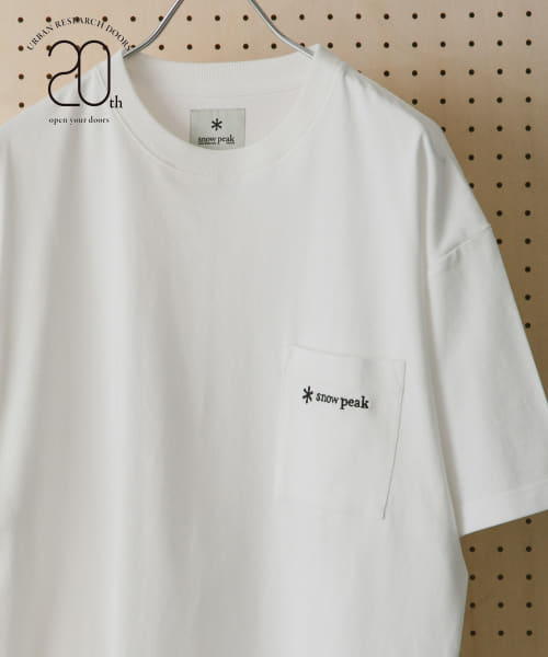 『別注』snow peak apparel×DOORS　20th PocketLogoTee