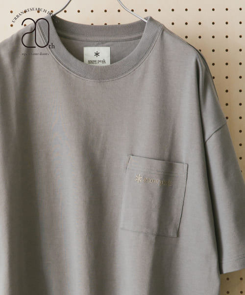 『別注』snow peak apparel×DOORS　20th PocketLogoTee