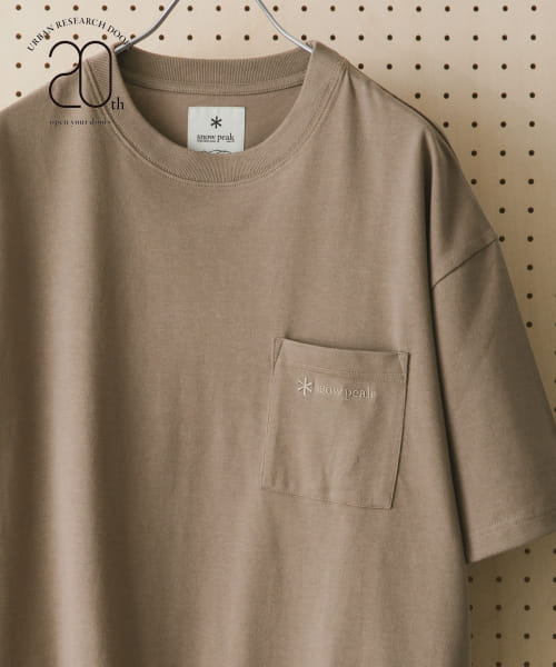 『別注』snow peak apparel×DOORS　20th PocketLogoTee