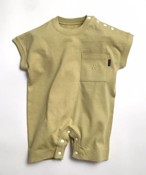 ARCH&LINE　OG FRENCH SLEEVE ROMPERS