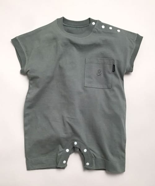 ARCH&LINE　OG FRENCH SLEEVE ROMPERS