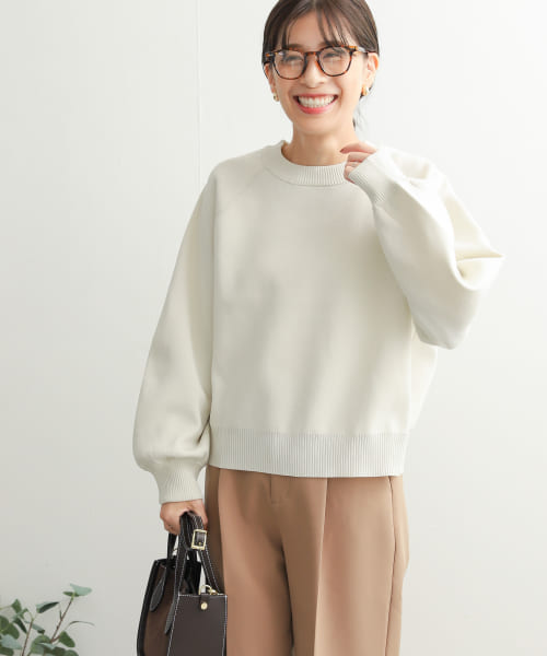 ポリエステルボリュームスリーブKNIT
