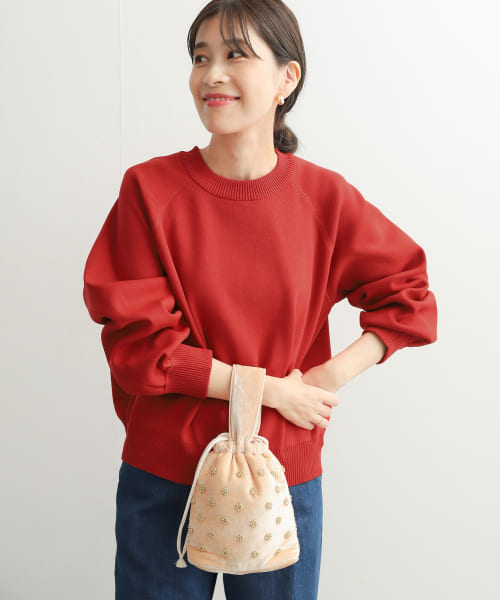 ポリエステルボリュームスリーブKNIT