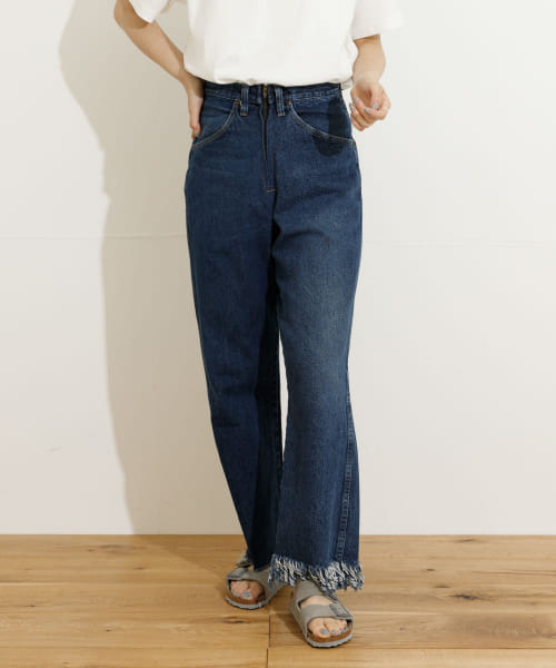 77circa　fringe denim pants 26