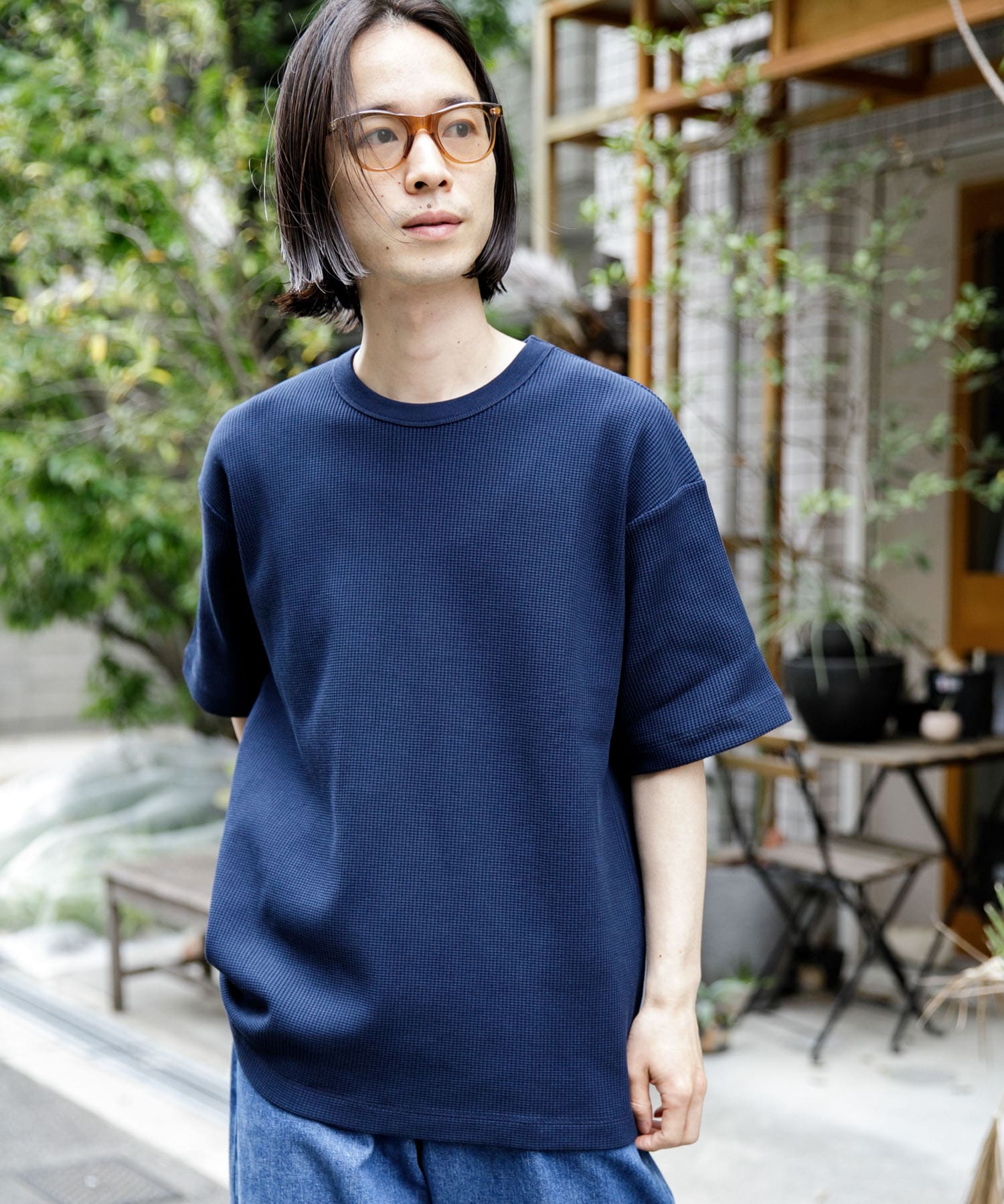 Sサイズ/XLサイズあり』『UR TECH』ワッフルTシャツ[UR35-11M012