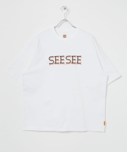 『別注』SEESEE×URBS　BASIC SHORT-SLEEVE T-SHIRTS