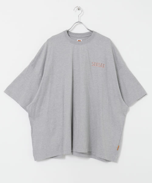 『別注』SEESEE×URBS　SUPER BIG FLAT SHORT-SLEEVE TEE