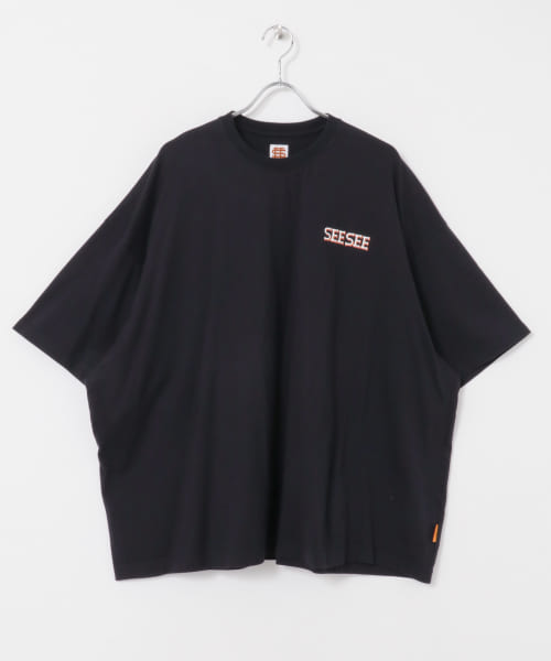 『別注』SEESEE×URBS　SUPER BIG FLAT SHORT-SLEEVE TEE
