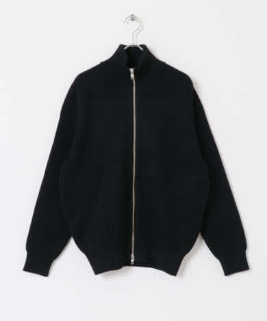 Yonetomi　EX FINE WOOL RIB KNIT BLOUSON
