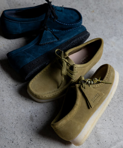 Clarks　wallabee