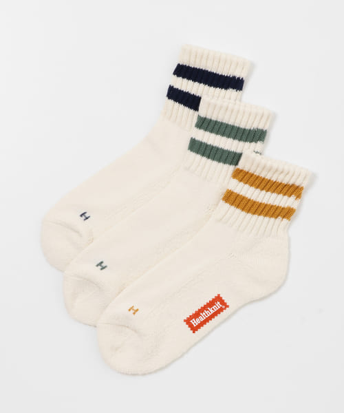 Healthknit　HK シンカー2ライン クォーター 3P