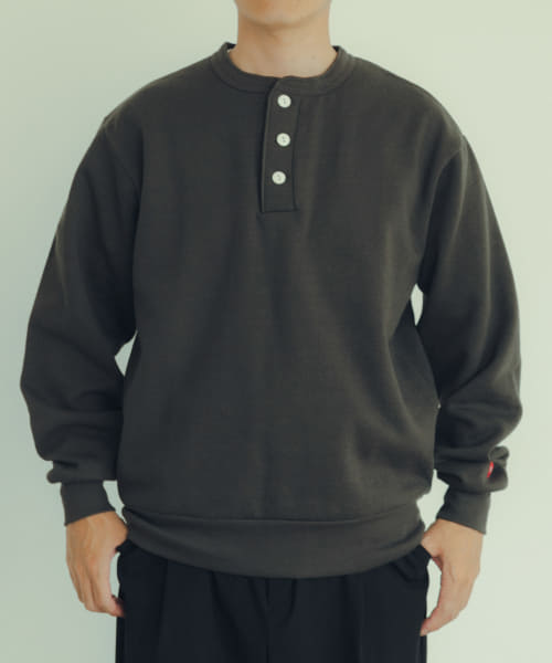 Healthknit　Classic Sweat Henley