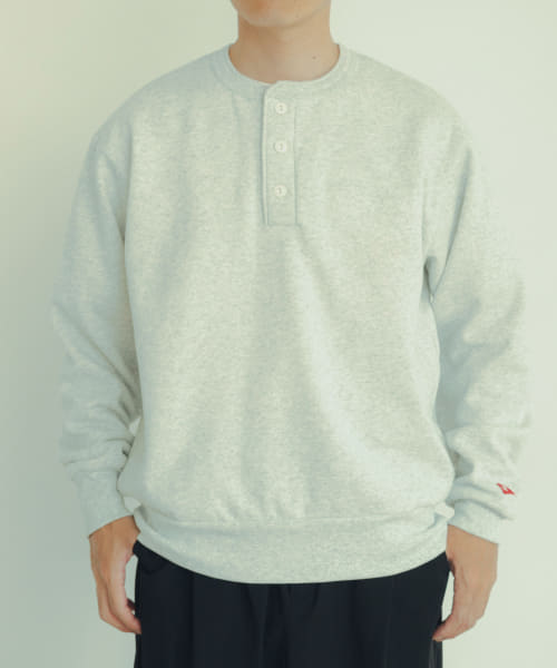 [ITEMS][Healthknit　Classic Sweat Henley]