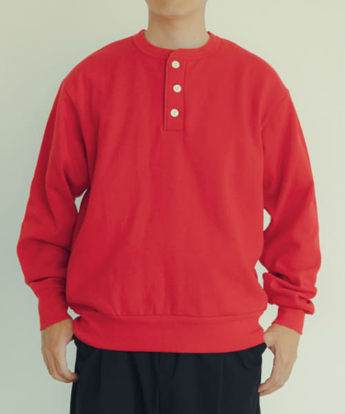 Healthknit　Classic Sweat Henley