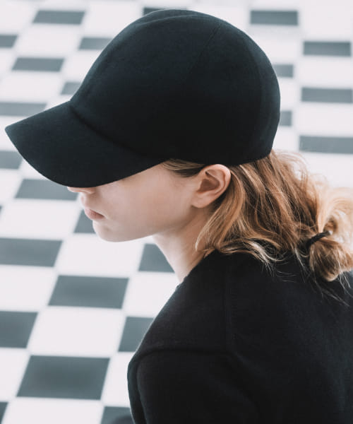 IRIS47　fog cashmere cap