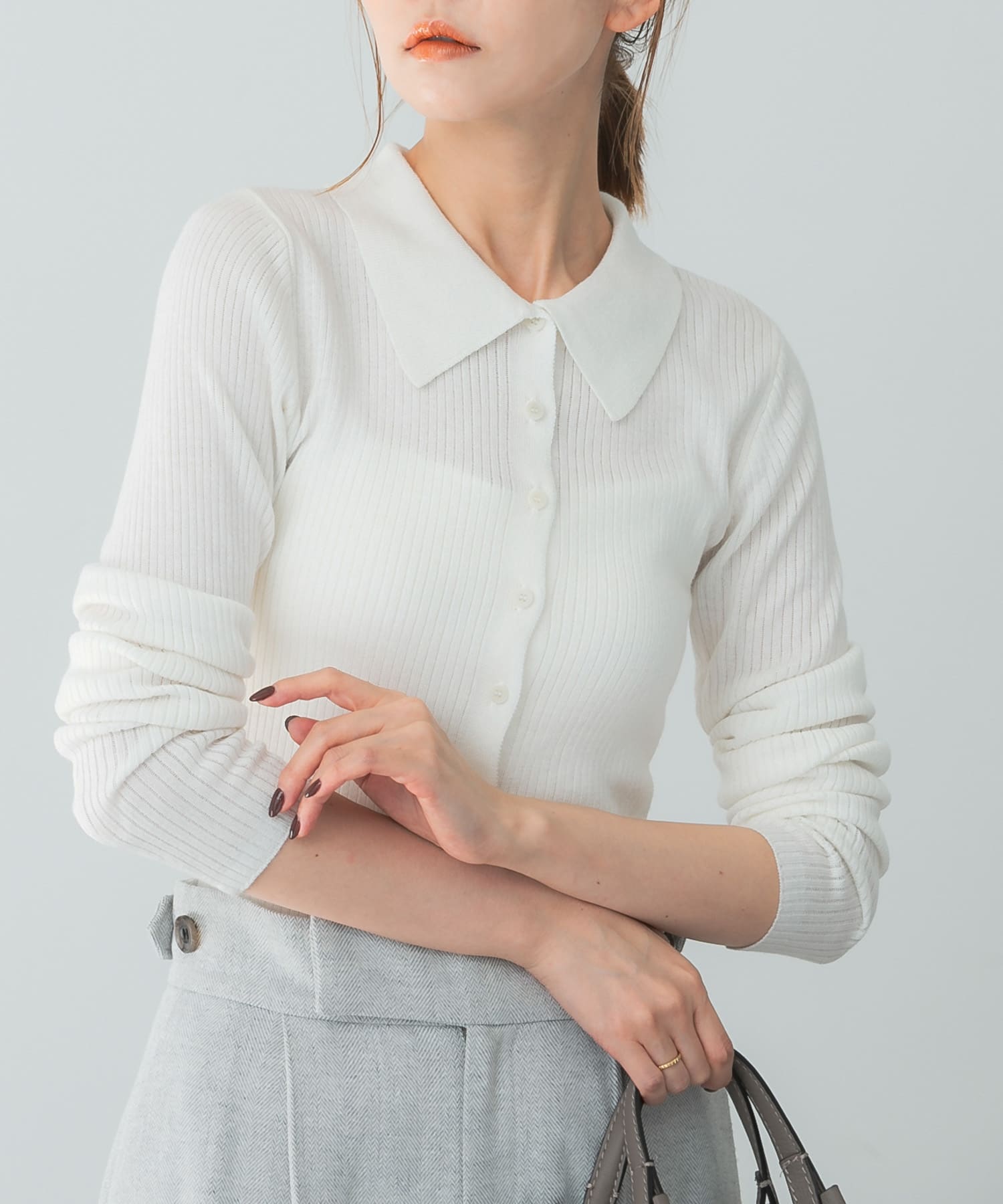 ROLLA'S CAROLINE KNIT LONG-SLEEVE TOP[14722-RL36]｜URBAN