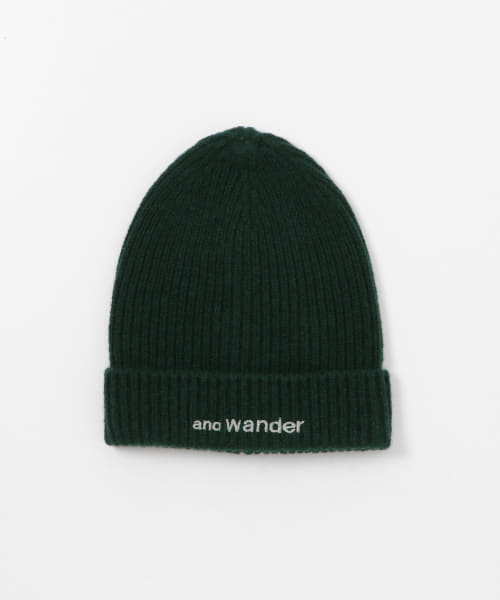and wander　Shetland wool cap