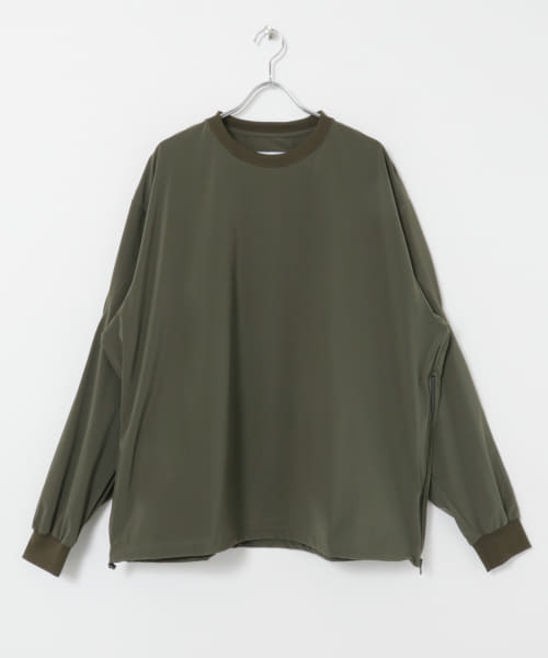 UNTRACE　BOX STRETCH SMOCK LONG-SLEEVE
