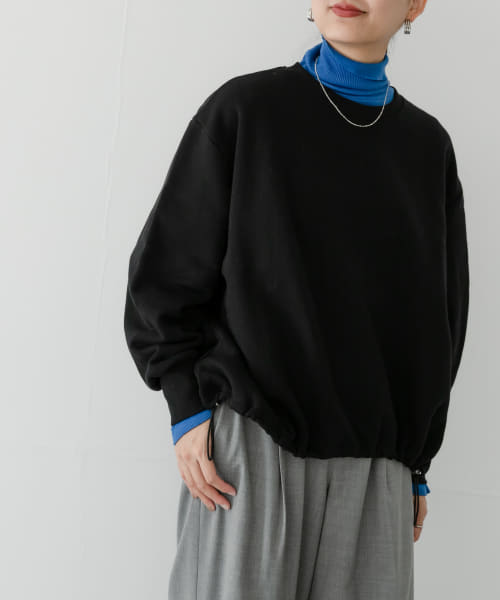 『UR TECH』スウェットドロストプルオーバー