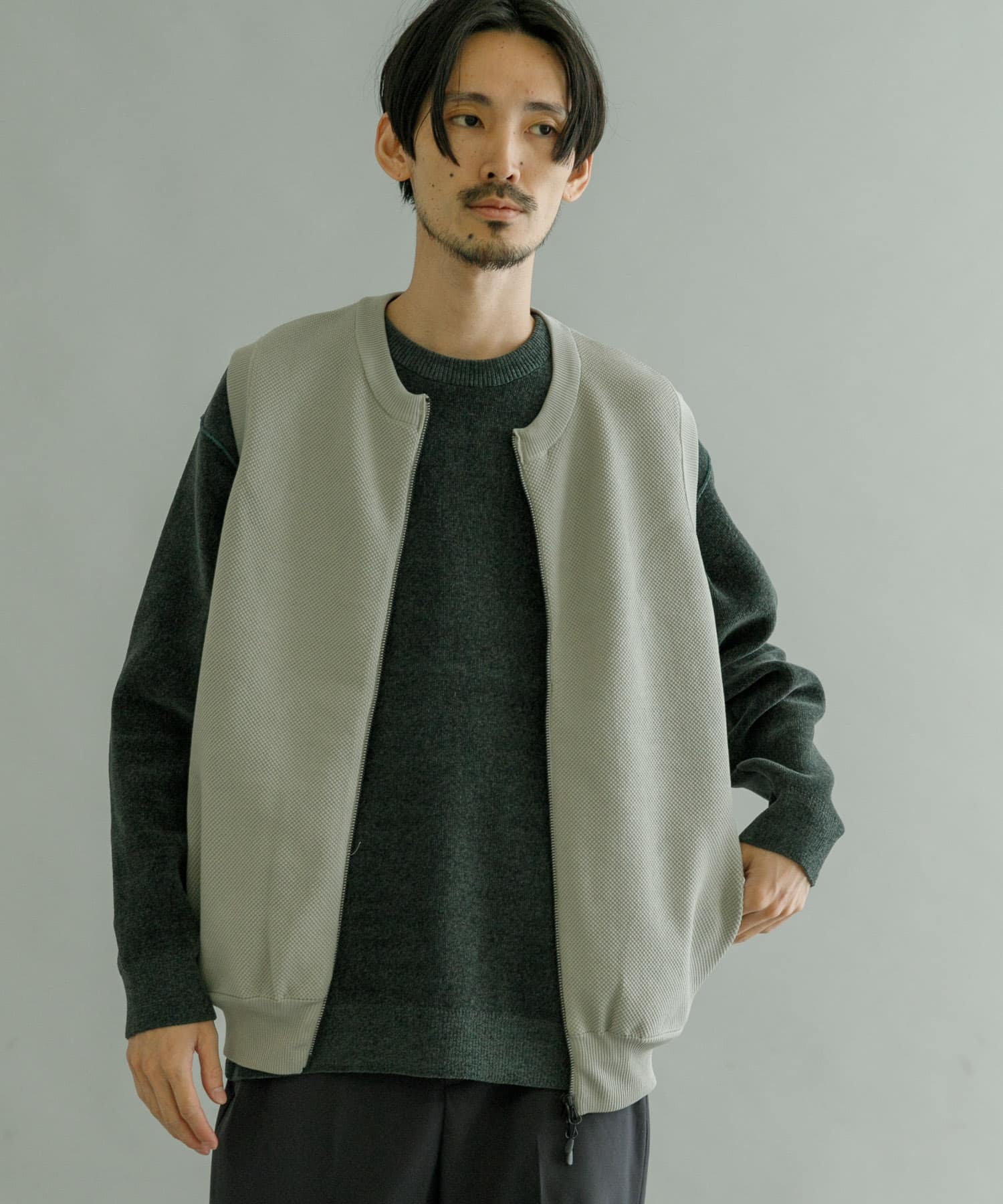 ポリカノコZIPニットベスト[UR37-12B023]｜URBAN RESEARCH公式ファッション通販