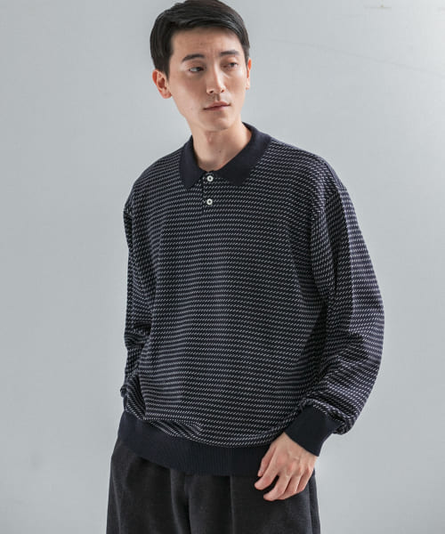 [URBAN RESEARCH][12Gバーズアイポロニット]