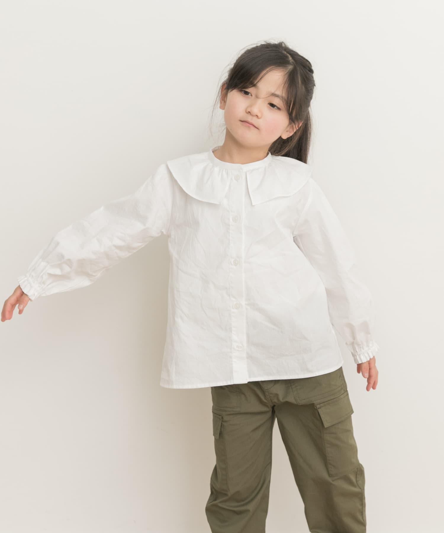 フリルカラーブラウス(KIDS)[DR44-33B206]｜URBAN RESEARCH公式