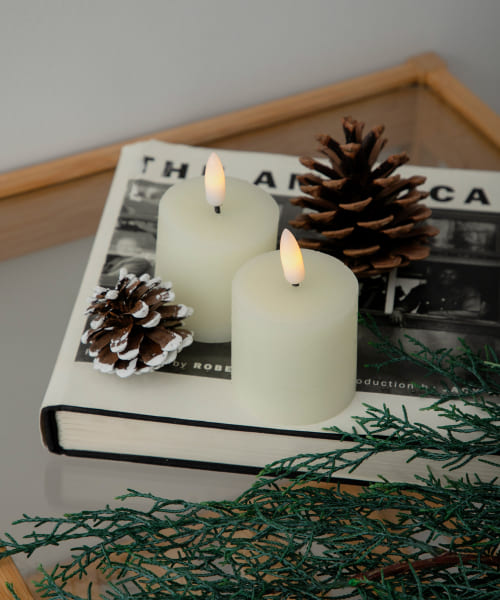 BLOMSTER　shesay candle2set