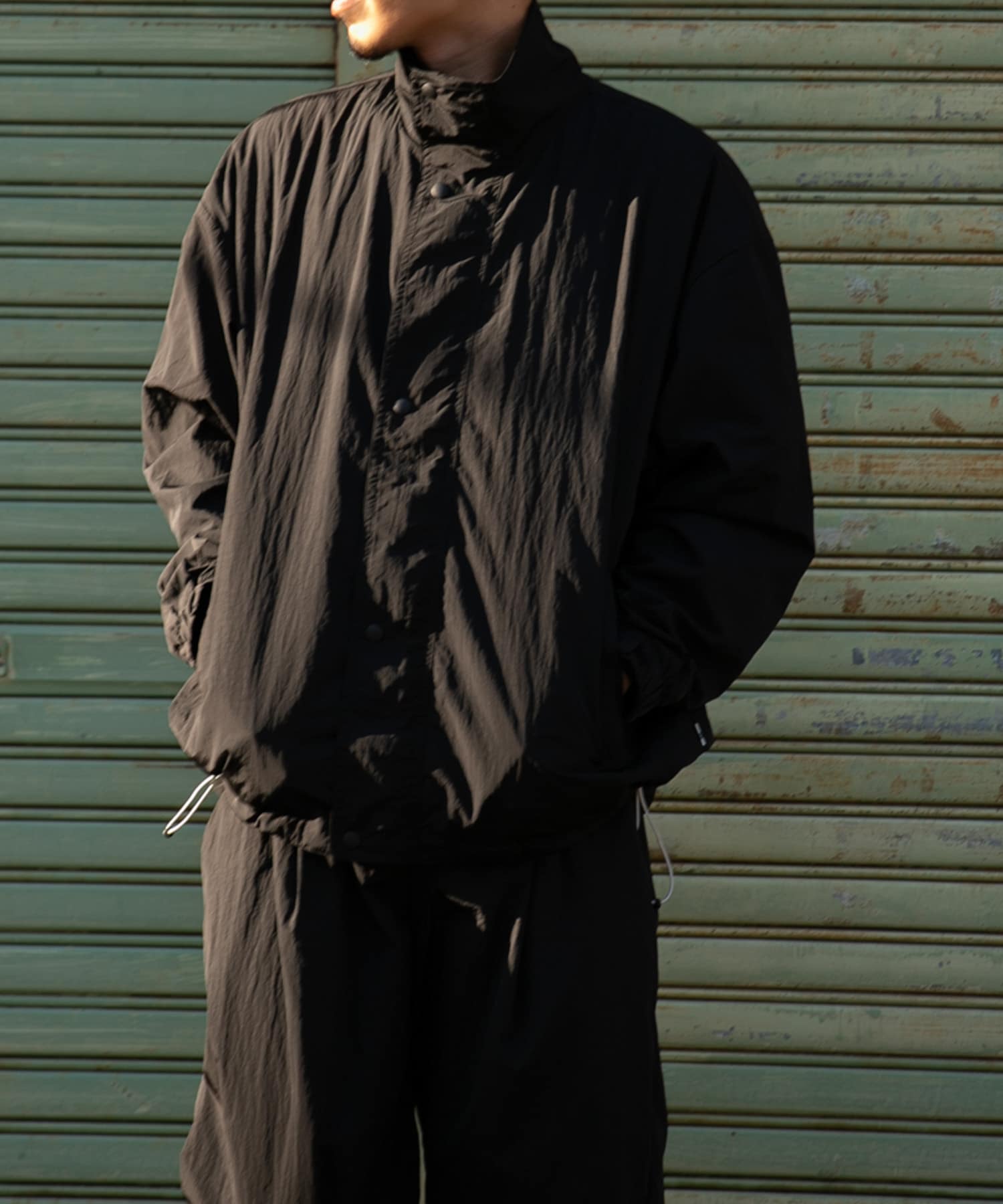 サイズ1 sumari stand collar shell jacket