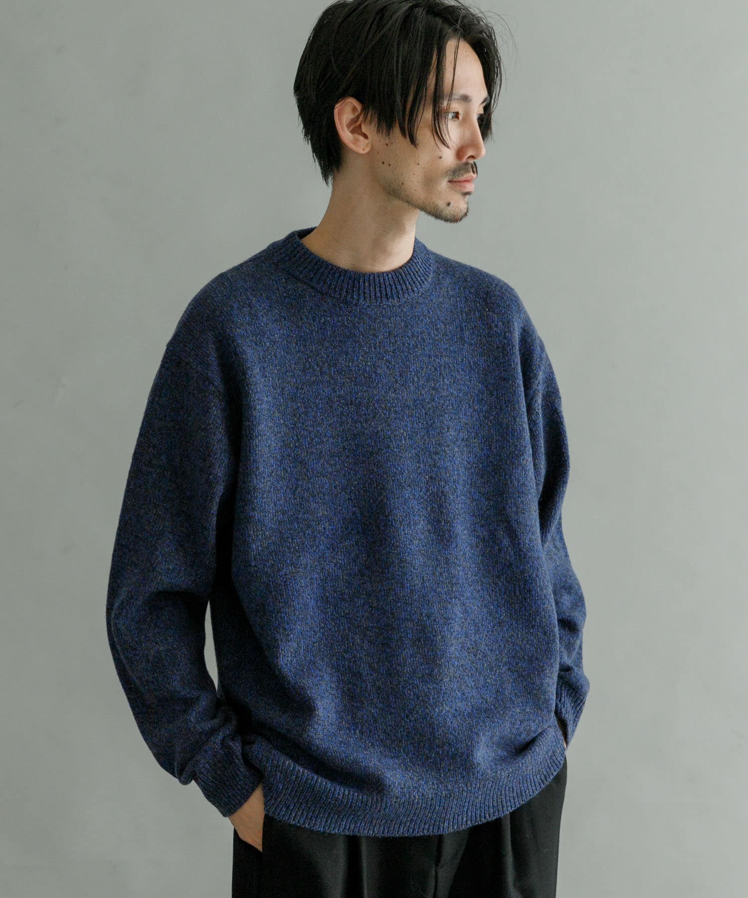 ミックスメランジクルーネックニット[UR37-12B020]｜URBAN RESEARCH