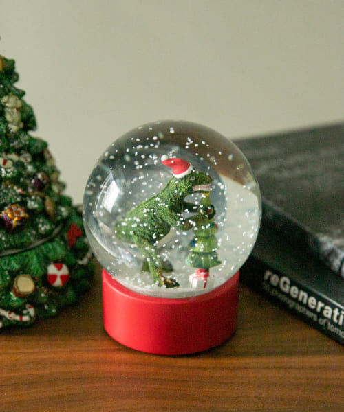 DULTON　Dinosaur snowglobe