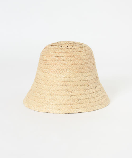 KIJIMA TAKAYUKI　RAFFIA BRAID CROCHET HAT