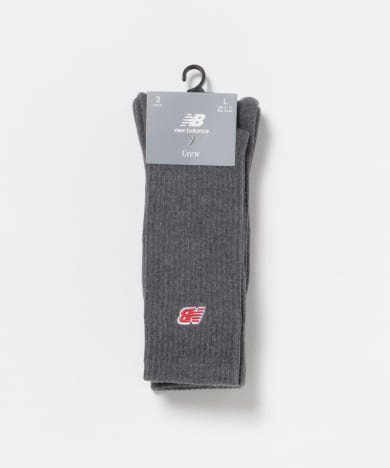 NEW BALANCE　パッチロゴ3Pソックス