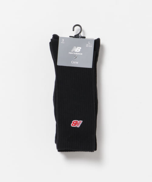 NEW BALANCE　パッチロゴ3Pソックス