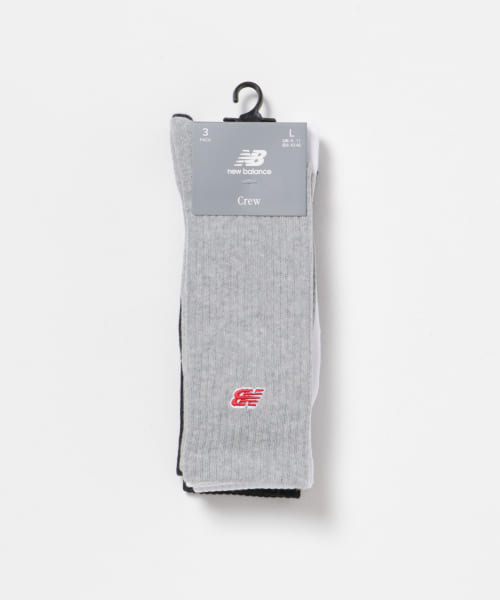 NEW BALANCE　パッチロゴ3Pソックス